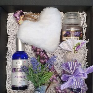 Geschenkbox „Lavendelherz“