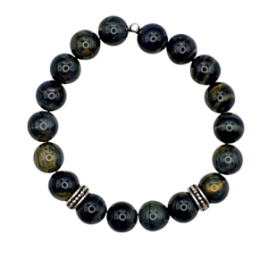 Falkenauge blau Armband