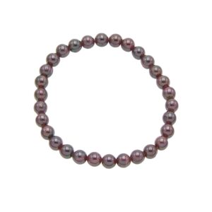 Granat rot Armband 6mm