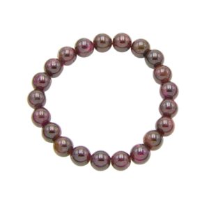 Granat rot Armband 8mm