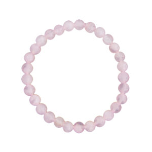 Rosenquarz Armband 6mm